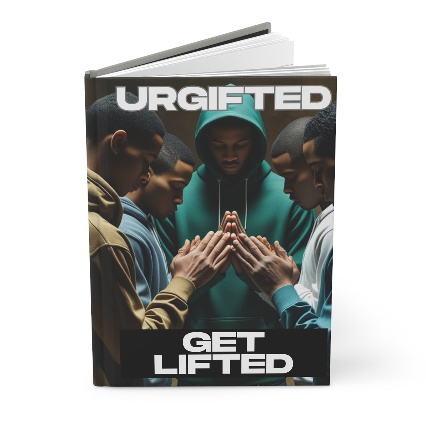Inspirational Hardcover Journal - 'Get Lifted' for Personal Growth, Motivation, Gratitude, Mindfulness, Gift for Friends, Daily Reflection