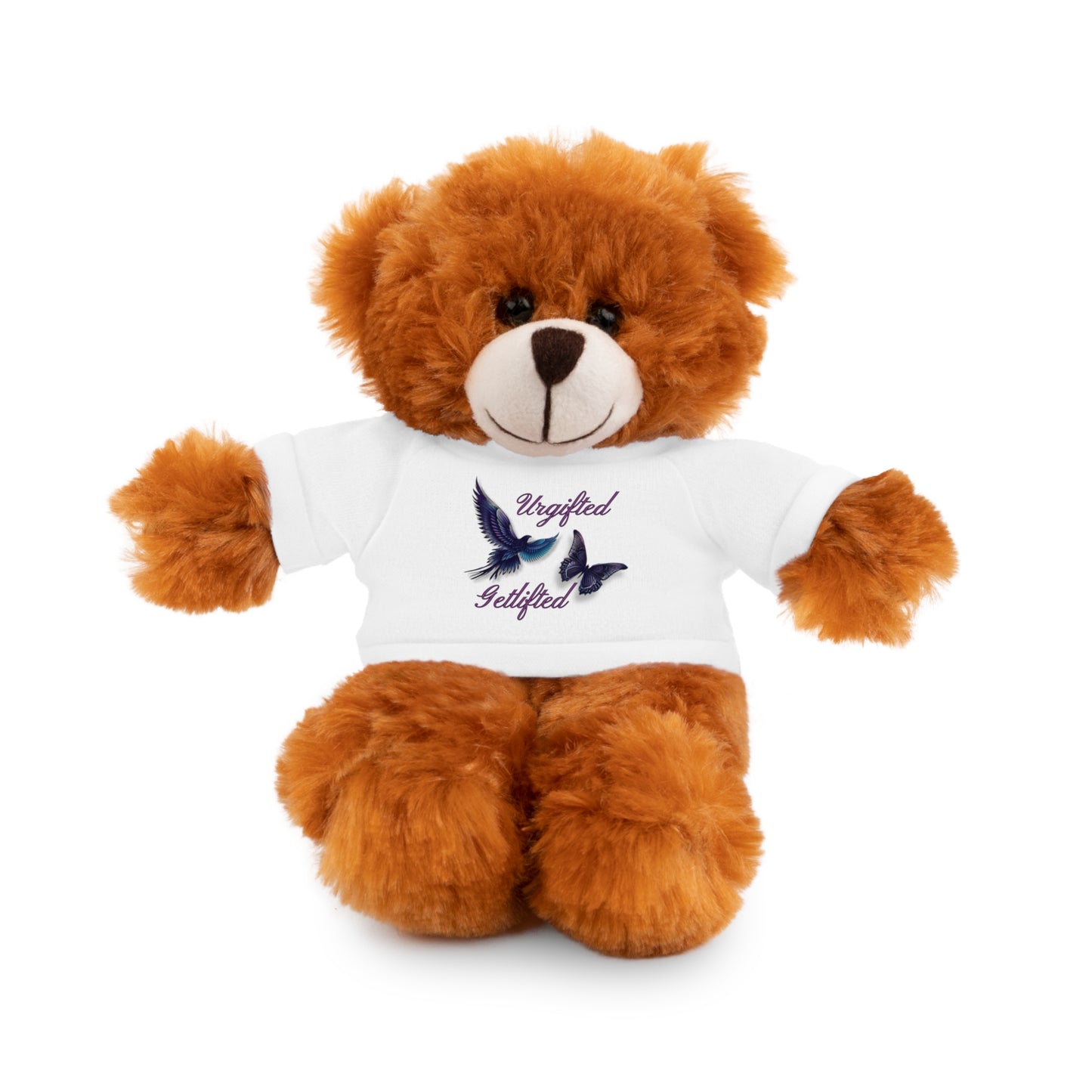 Adorable Stuffed Animal with Custom Tee