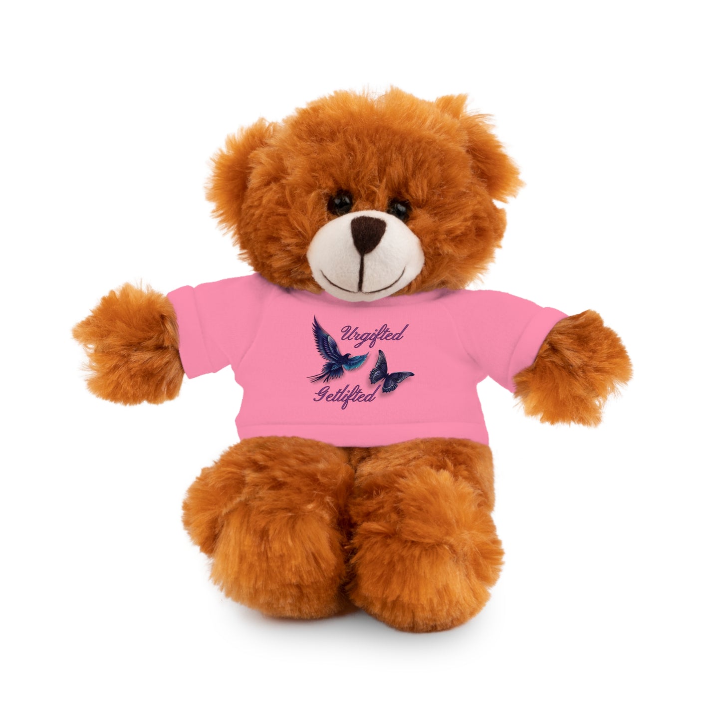 Adorable Stuffed Animal with Custom Tee