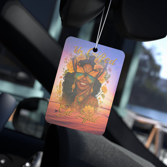 Uniquely Crafted Car Air Freshener - Let It Flow, Auto Decor, Gift for Her, Air Freshening Decoration, Car Accessories, Scented Charm