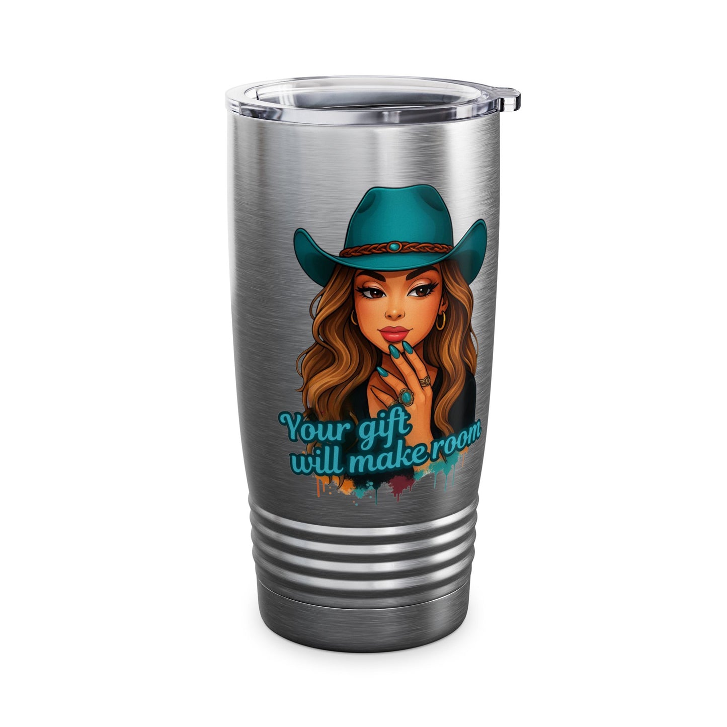 Ringneck Tumbler - Stylish 20oz Travel Mug for Cowgirl Lovers, Perfect Gift, Outdoor Adventures, Coffee, Water, and Beverage Companion