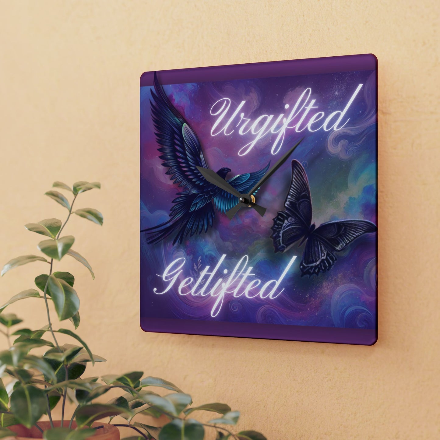 Urgifted Getlifted Wall Clock