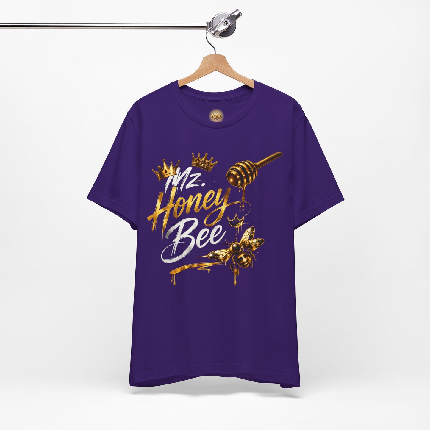 Honey Bee Graphic Tee — “Sweet Like Honey But I Sting Like a Bee” Black T-Shirt