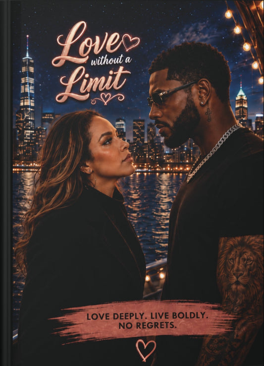 Hardcover Journal — "Love Without Limit" / "Together We Stand" Romantic Couples Notebook