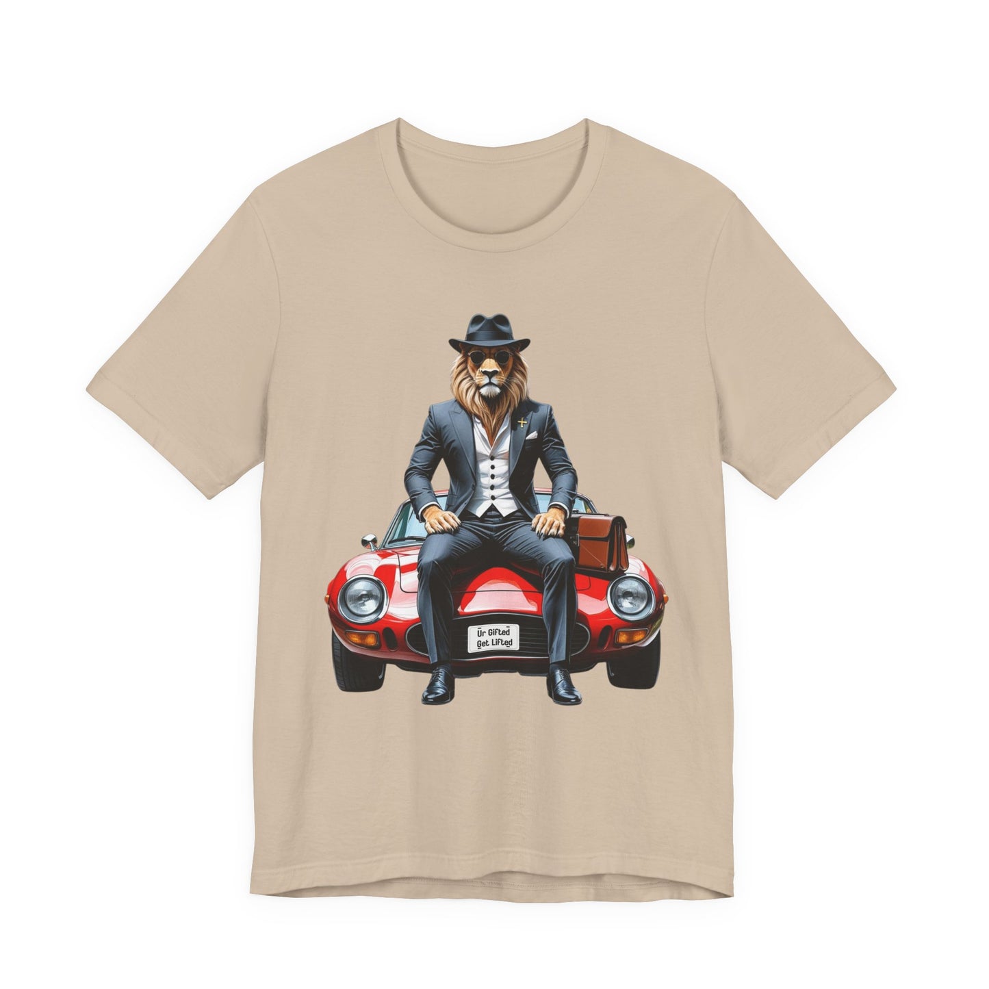 Cool Animal Gangster Tee, Unisex Graphic T-Shirt, Fun Retro Style Top, Gift for Animal Lovers, Unique Vintage Look Shirt