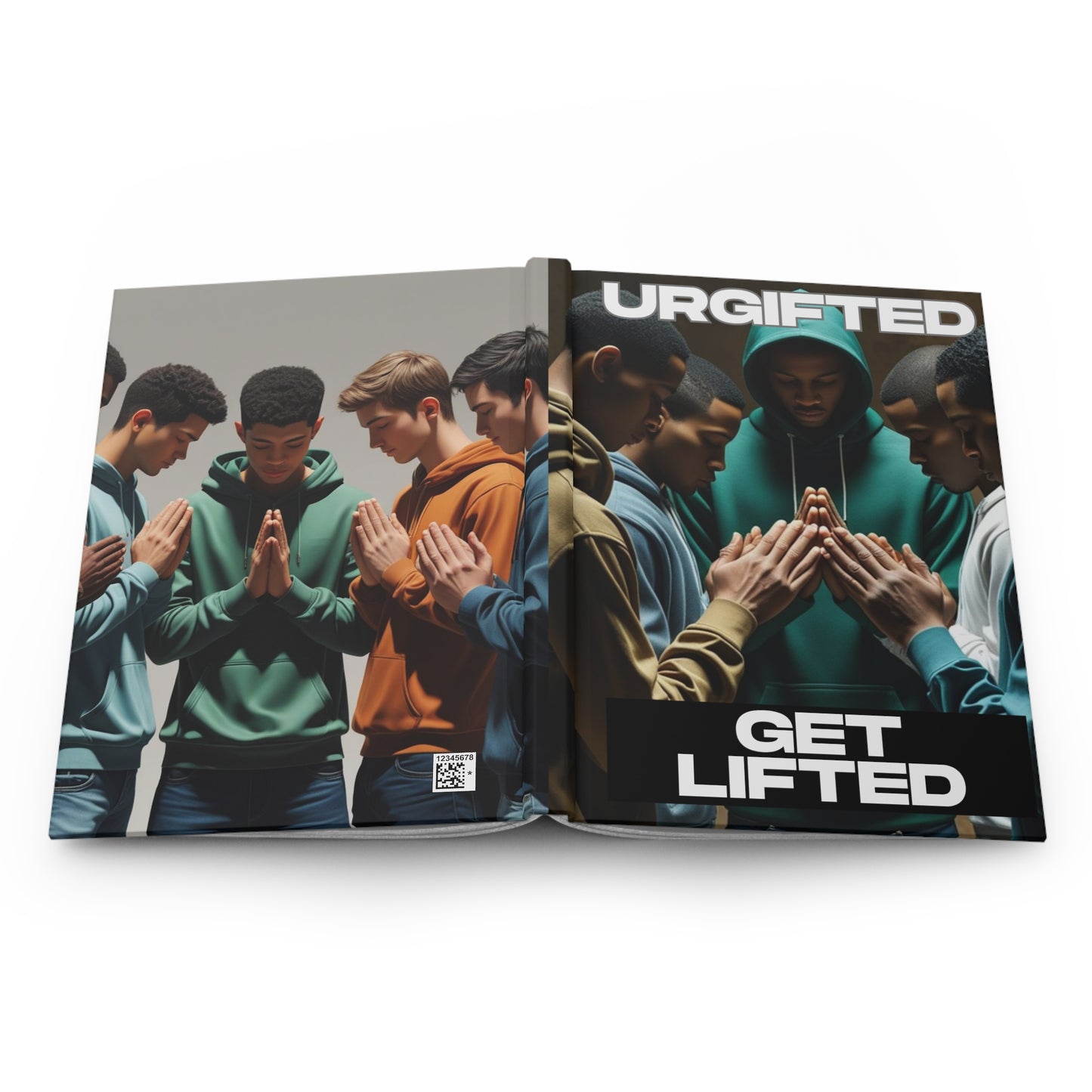 Inspirational Hardcover Journal - 'Get Lifted' for Personal Growth, Motivation, Gratitude, Mindfulness, Gift for Friends, Daily Reflection