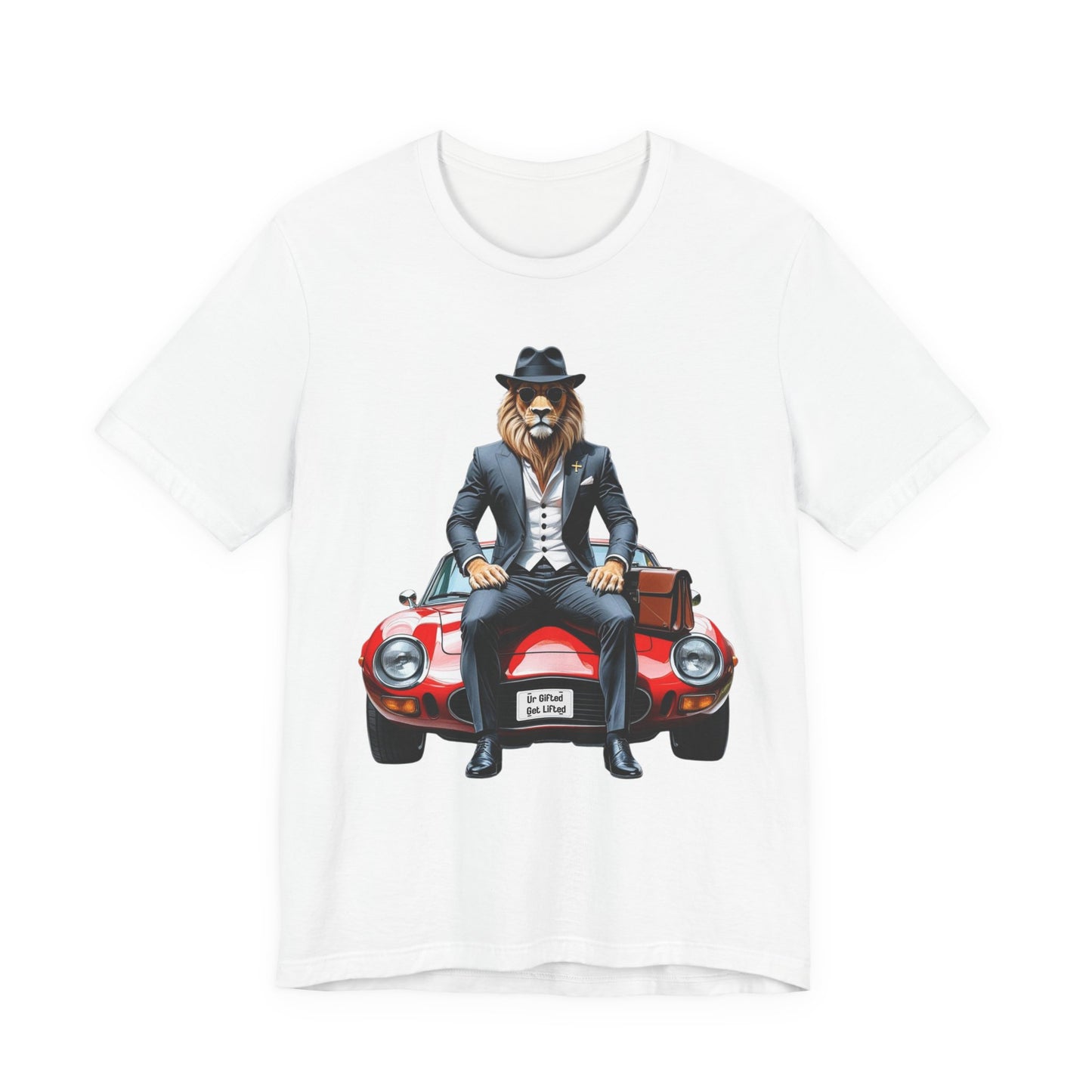 Cool Animal Gangster Tee, Unisex Graphic T-Shirt, Fun Retro Style Top, Gift for Animal Lovers, Unique Vintage Look Shirt