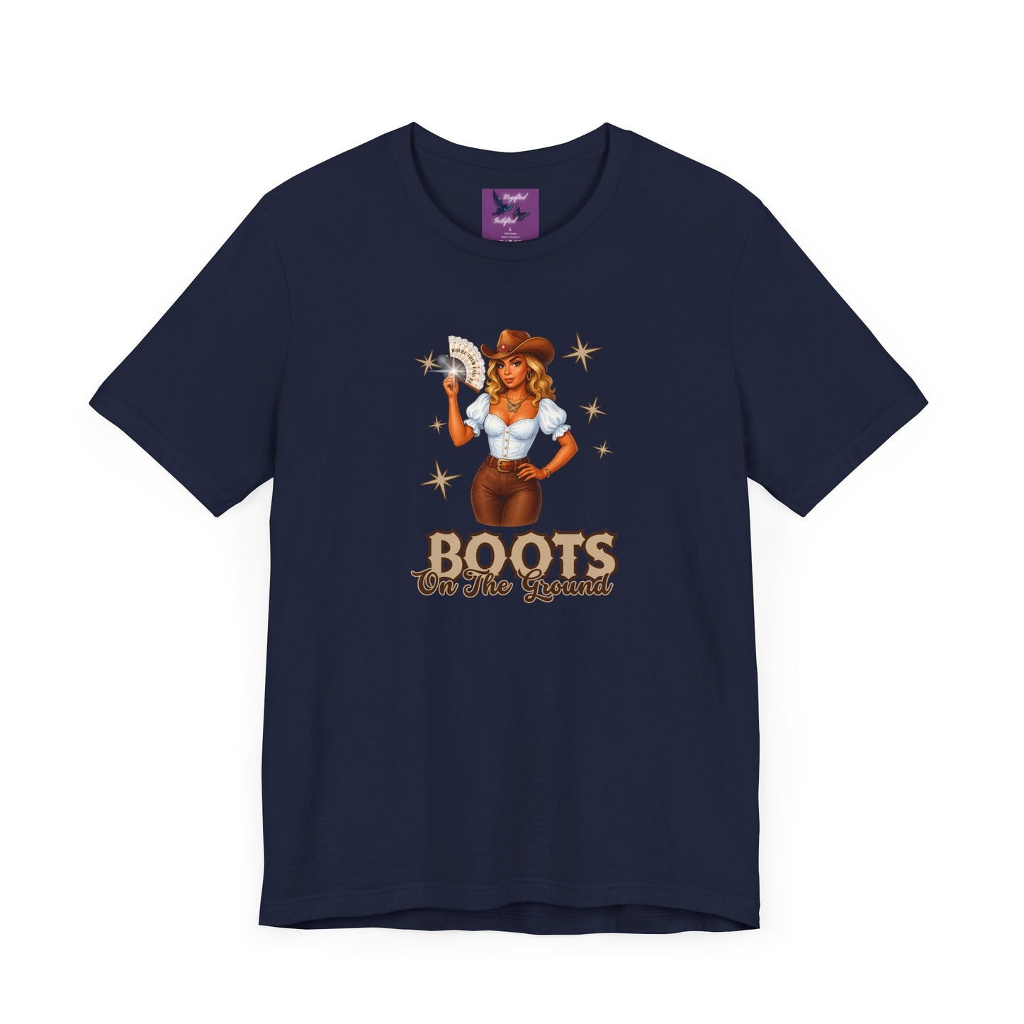 Inspirational Faith T-Shirt - Walk by Faith Not by Sight