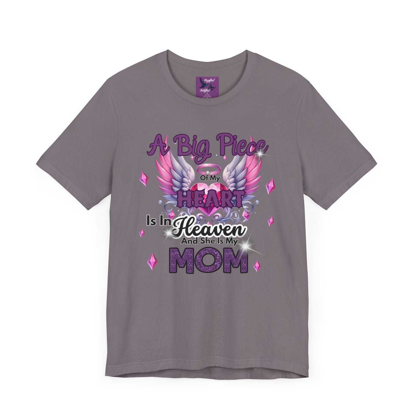 Memorial Heart Mom Tee - Short Sleeve T-Shirt