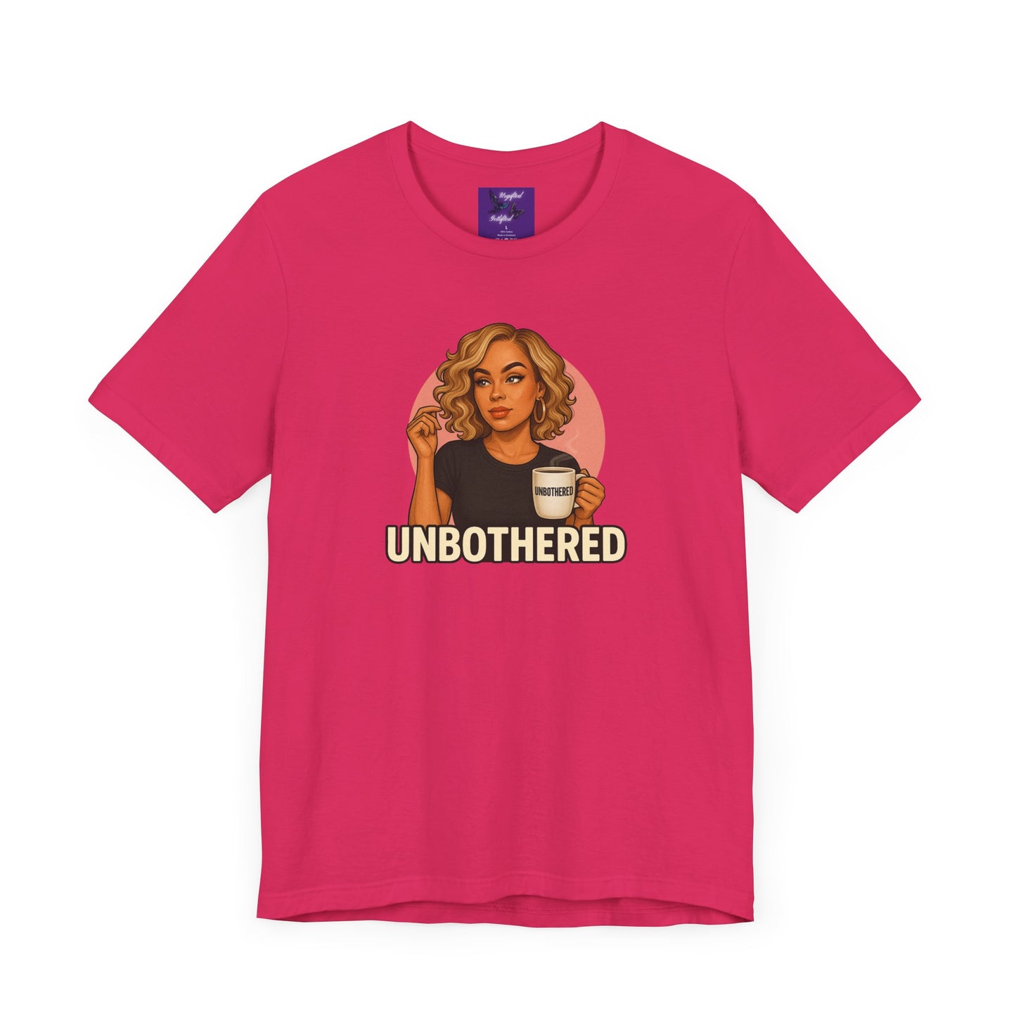 Unbothered Graphic Tee - Fun and Sassy Shirt