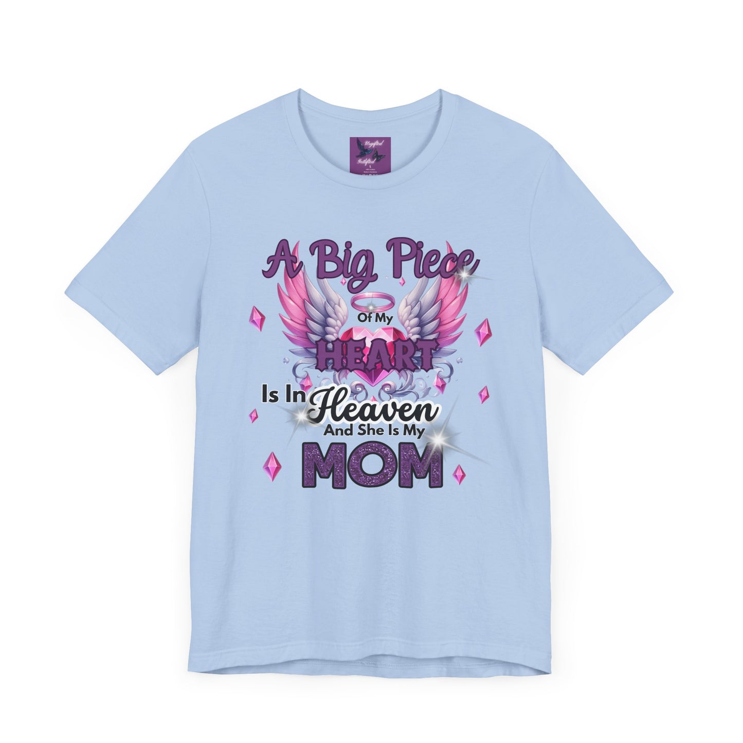 Memorial Heart Mom Tee - Short Sleeve T-Shirt