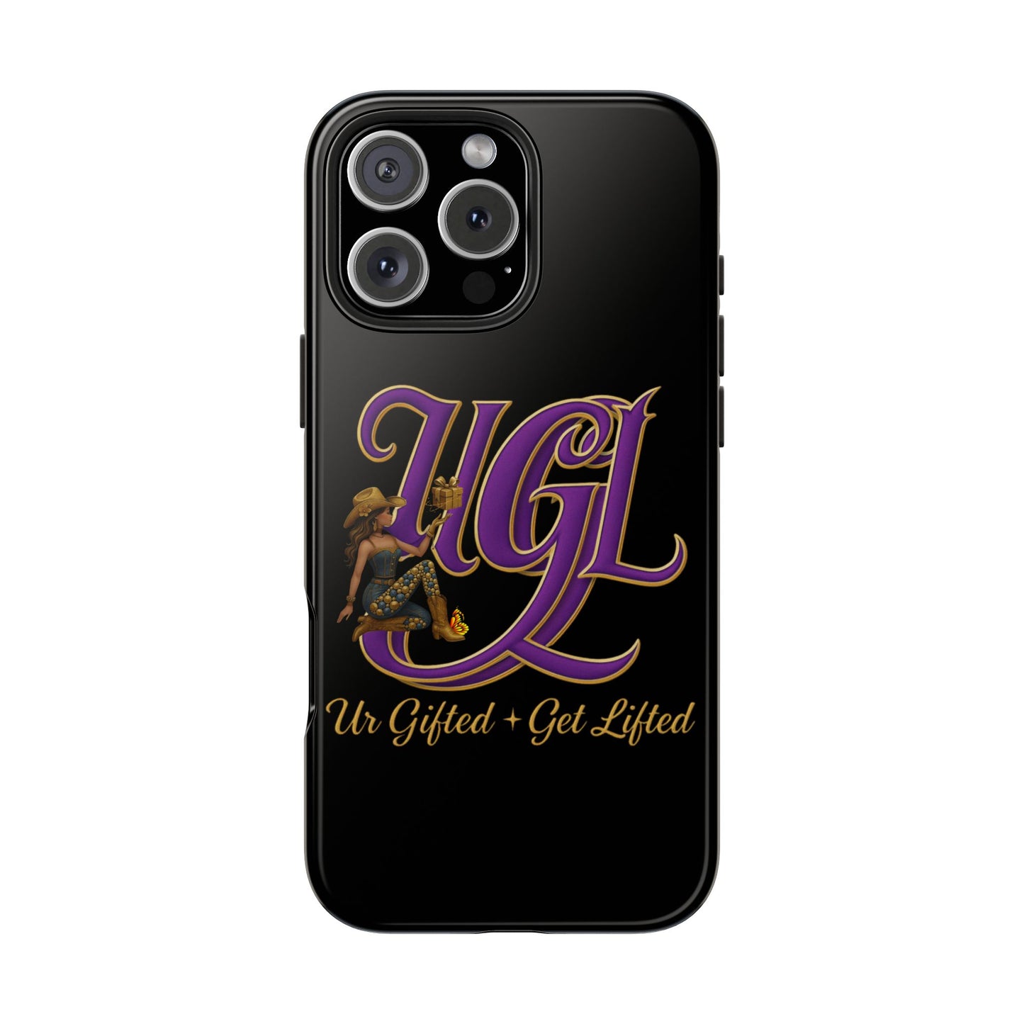 Durable Phone Cases with UGL Design - Stylish Protection for Your Device, Gifts for Students, Birthdays, Graduation, Trendy Accessories