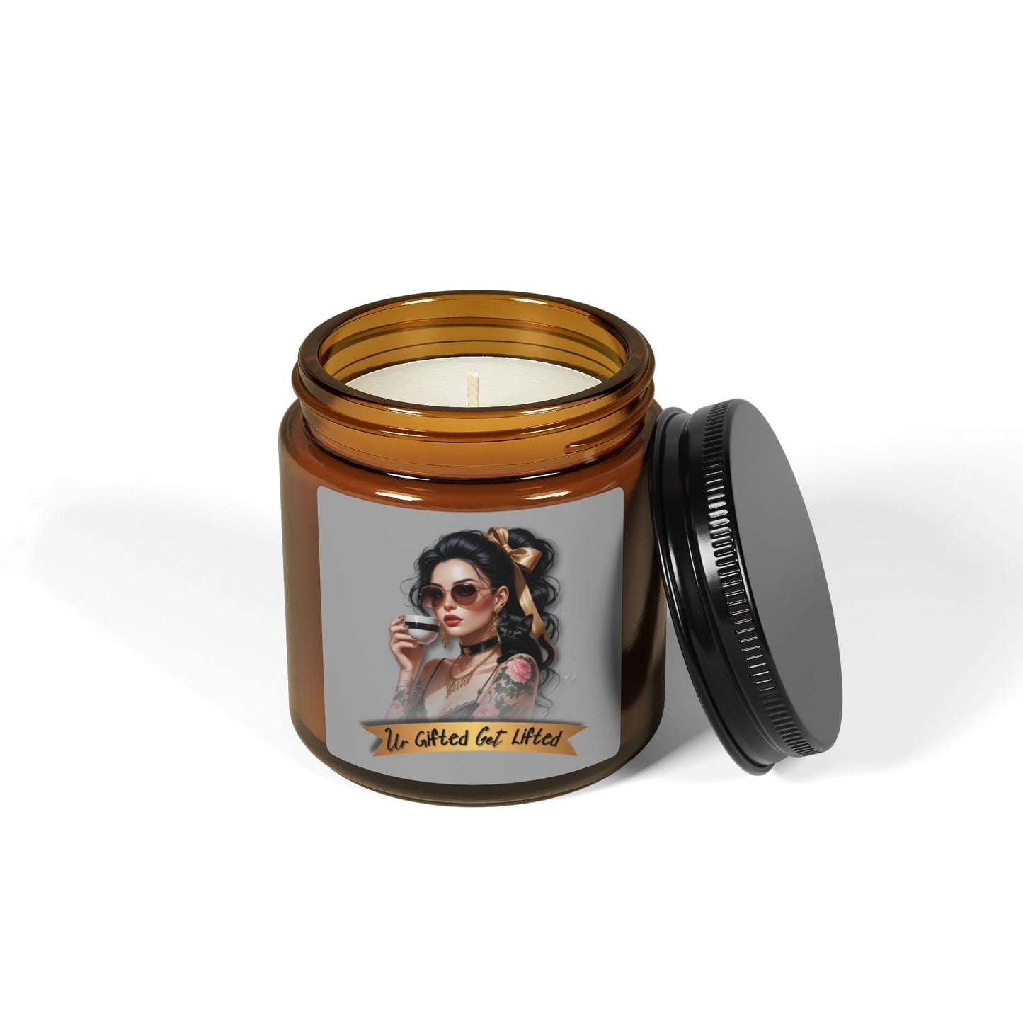 Chic Scented Soy Candle, Aromatherapy Gift, Home Decor, Relaxation, Self-Care, Spa Day