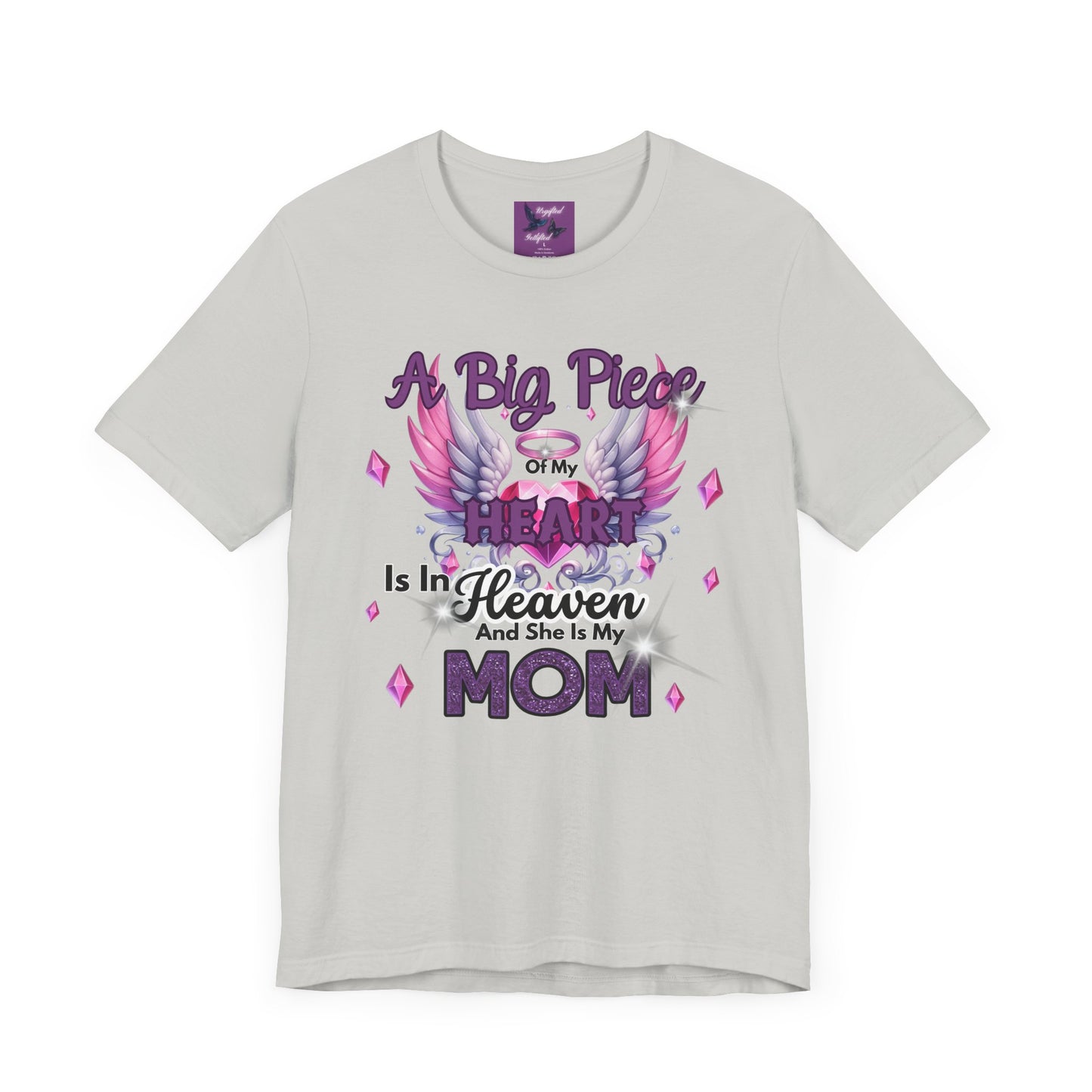 Memorial Heart Mom Tee - Short Sleeve T-Shirt