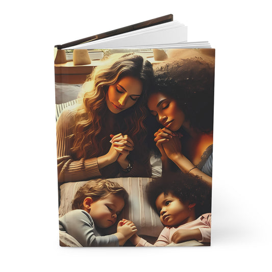 Praying Love Hardcover Journal – Embrace Serenity & Connection