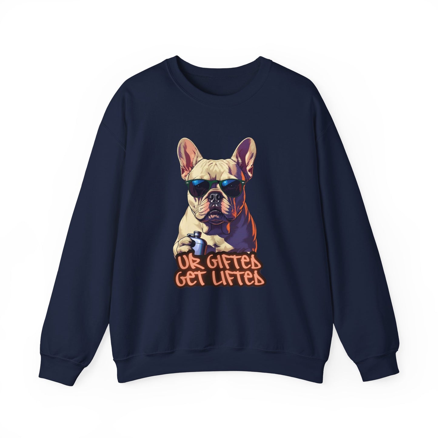 Chic Dog Lovers Sweatshirt - Fun Gift for Pet Owners, Cool Casual Wear, Unique Animal Art, Cozy Gift Idea, Trending Gift for Dog Lovers