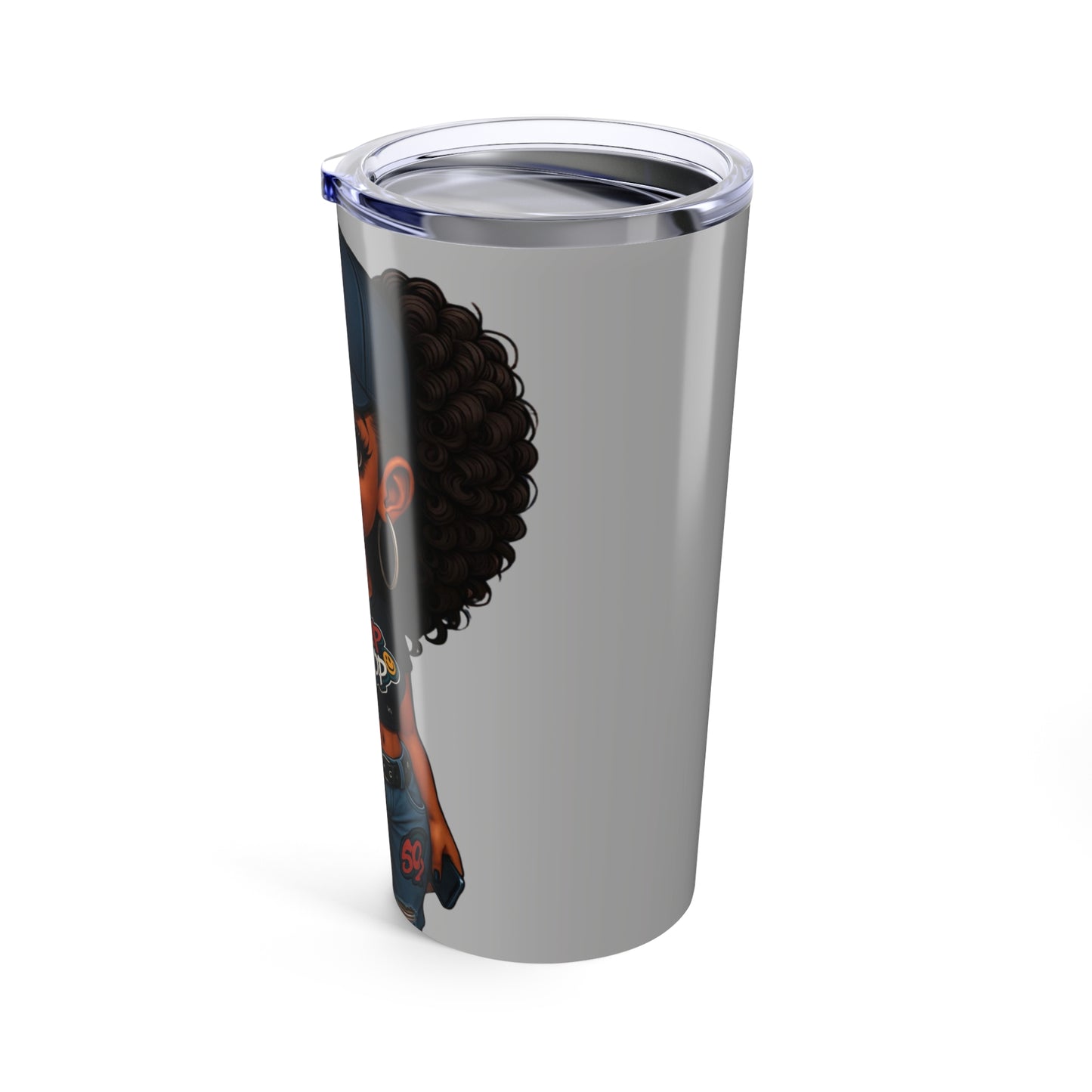 Hip Hop Vibe Tumbler 20oz, Funny Coffee Mug, Urban Drinkware, Stylish Travel Cup, Birthday Gift, Unique Collectible