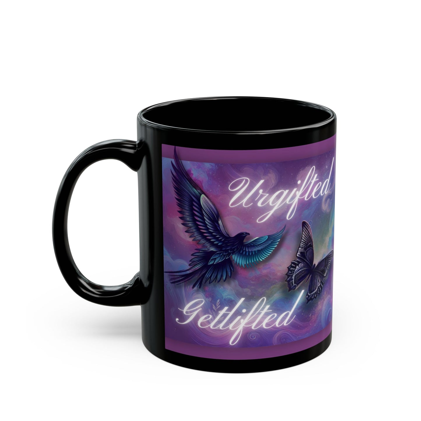 Urgifted Getlifted Black Mug