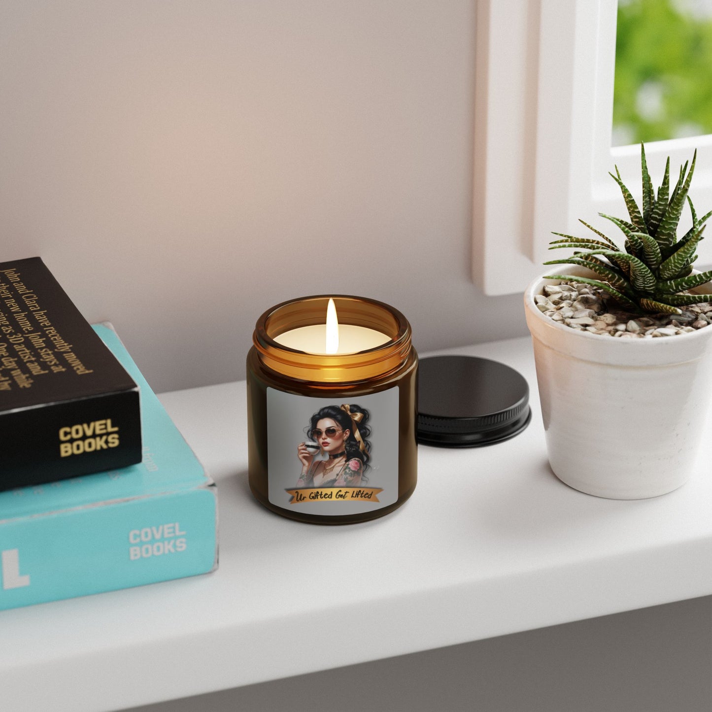 Chic Scented Soy Candle, Aromatherapy Gift, Home Decor, Relaxation, Self-Care, Spa Day