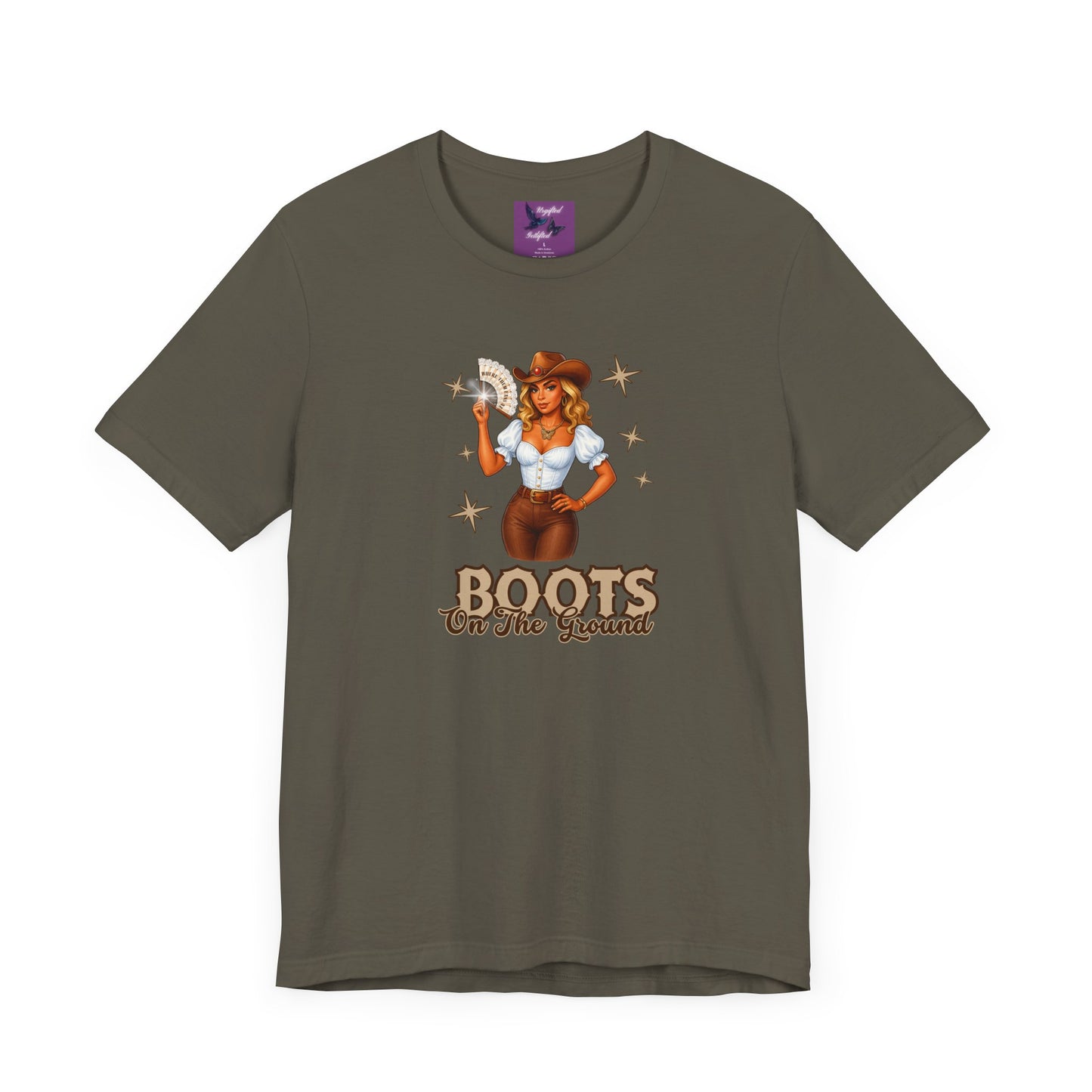 Inspirational Faith T-Shirt - Walk by Faith Not by Sight