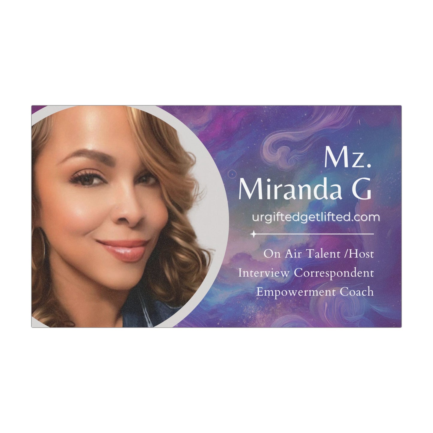 Urgifted Getlifted Founder Car Magnet – Mz. Miranda G |