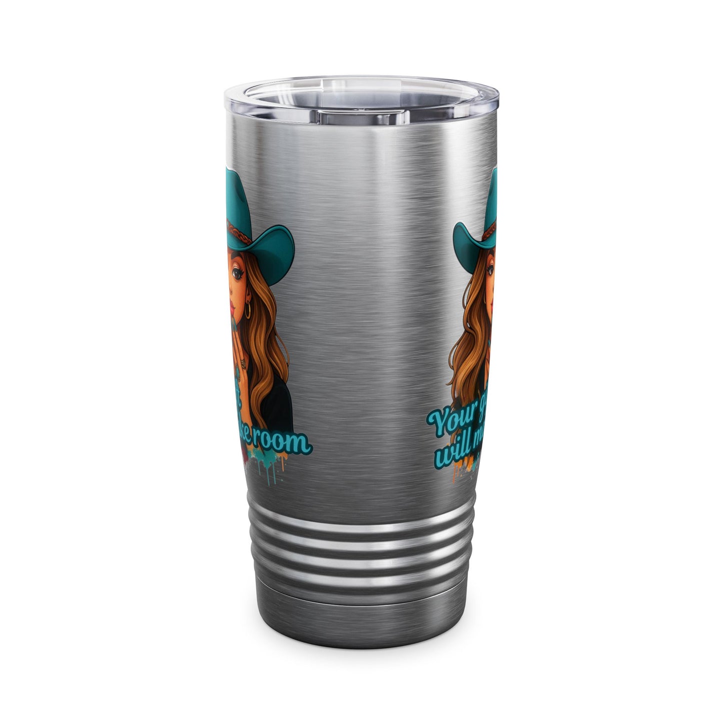 Ringneck Tumbler - Stylish 20oz Travel Mug for Cowgirl Lovers, Perfect Gift, Outdoor Adventures, Coffee, Water, and Beverage Companion