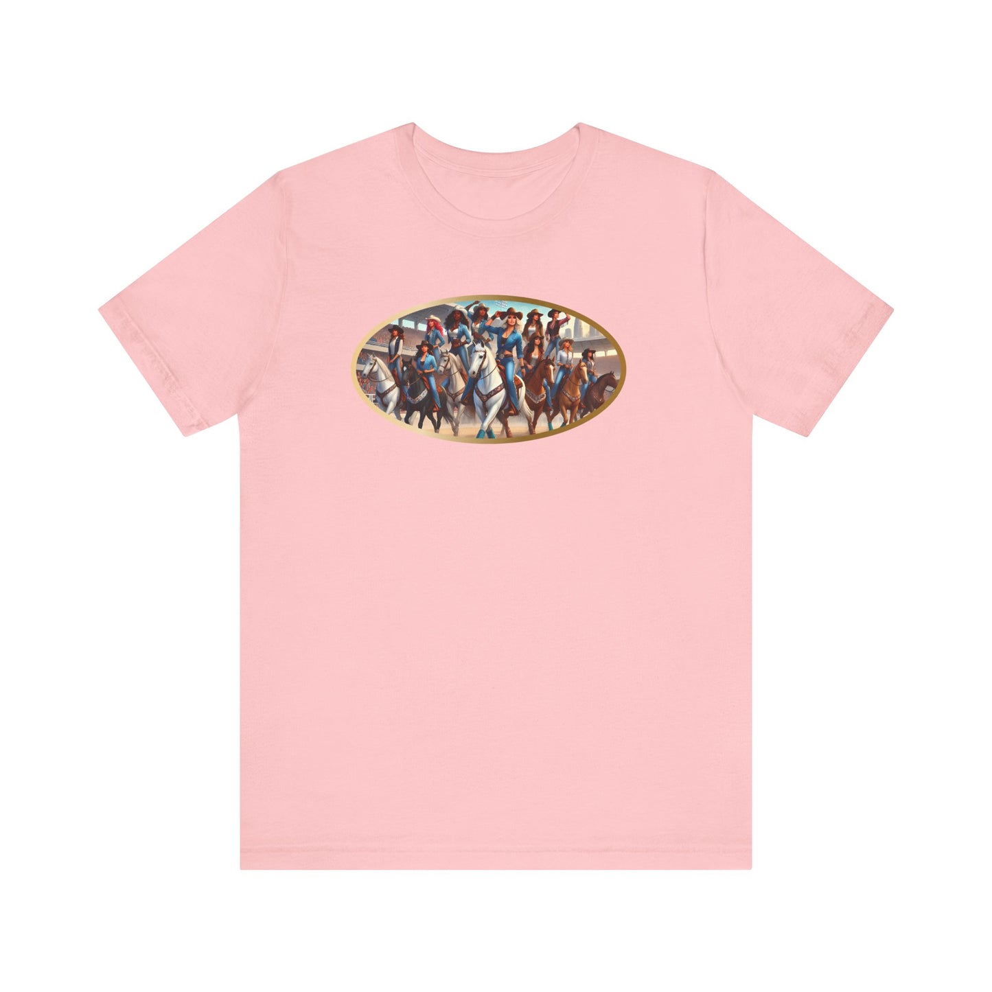 Vintage Equestrian Art Unisex Jersey Tee