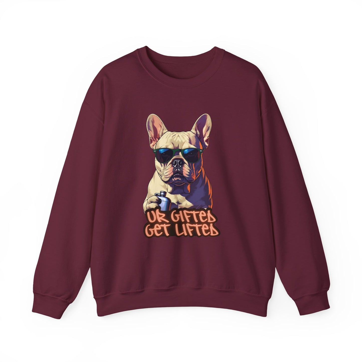 Chic Dog Lovers Sweatshirt - Fun Gift for Pet Owners, Cool Casual Wear, Unique Animal Art, Cozy Gift Idea, Trending Gift for Dog Lovers