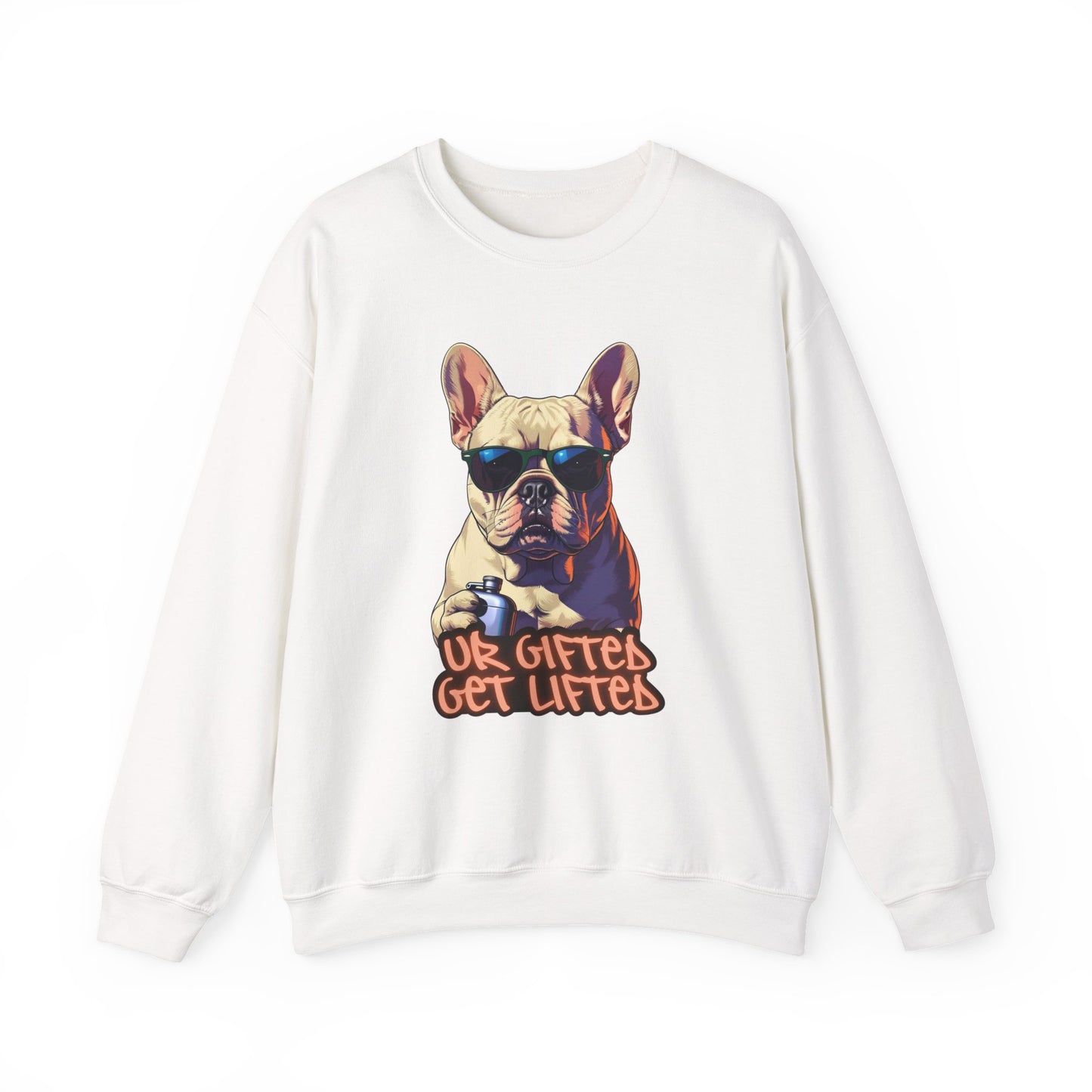 Chic Dog Lovers Sweatshirt - Fun Gift for Pet Owners, Cool Casual Wear, Unique Animal Art, Cozy Gift Idea, Trending Gift for Dog Lovers