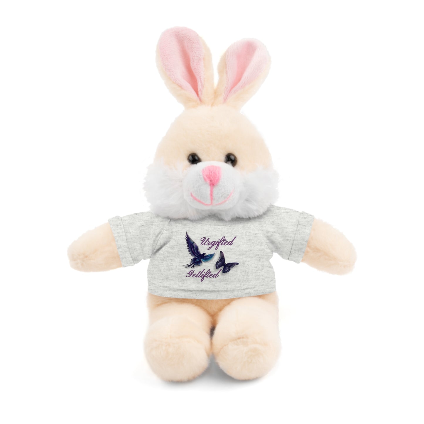 Adorable Stuffed Animal with Custom Tee