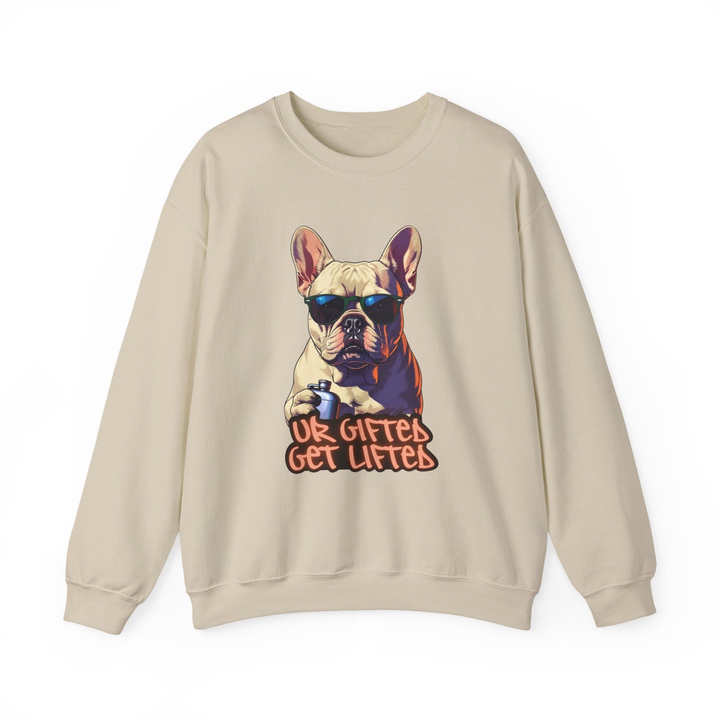 Chic Dog Lovers Sweatshirt - Fun Gift for Pet Owners, Cool Casual Wear, Unique Animal Art, Cozy Gift Idea, Trending Gift for Dog Lovers