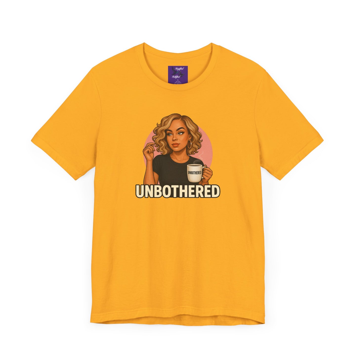 Unbothered Graphic Tee - Fun and Sassy Shirt