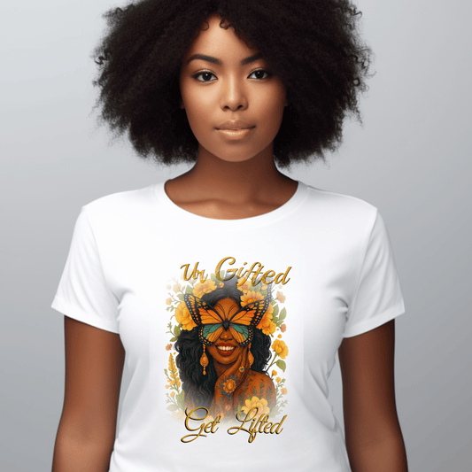 UR Gifted Unisex Tee, Uplifting T-Shirt, Casual Wear, Gift for Him/Her, Positive Vibes Tee