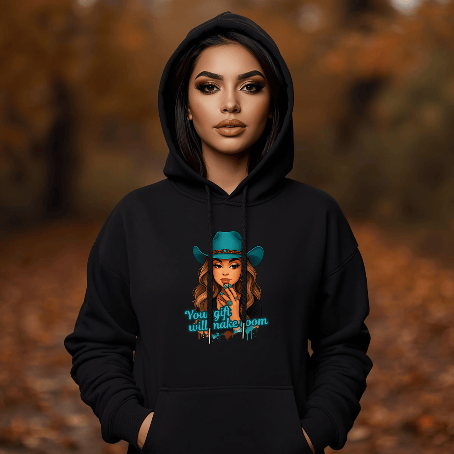 Cowgirl Vibe Unisex Hoodie - Fun Western Style, Cozy Layer for Cowgirls and Rodeo Lovers, Perfect for Everyday Wear, Gift for Her, [...]