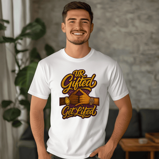 Gifted & Lifted Unisex Tee, Inspirational T-Shirt, Motivational Apparel, Unique Gift, Casual Wear, Uplifting Shirt