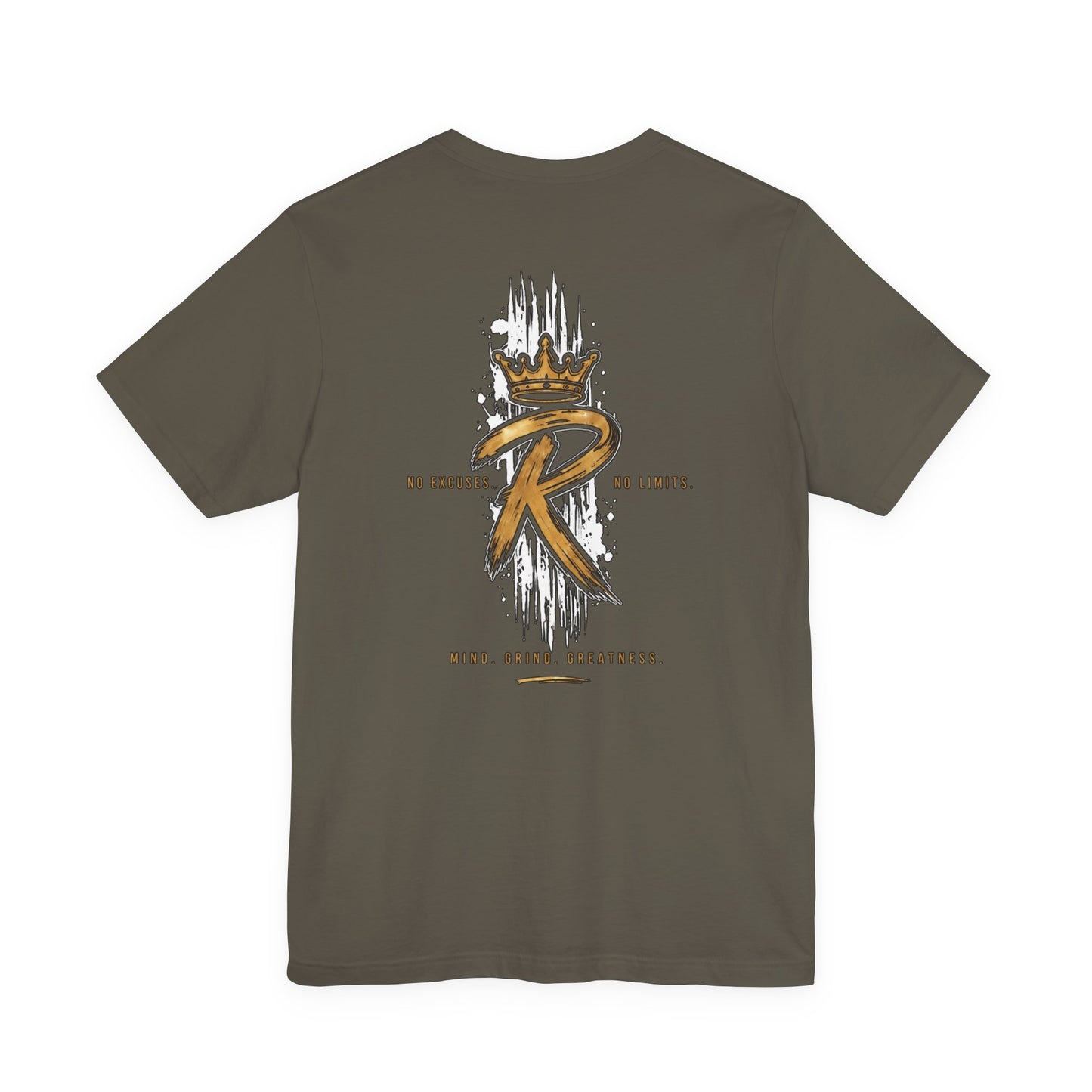 Relentless Lion Graphic Tee — Inspirational Athletic Short Sleeve Shirt