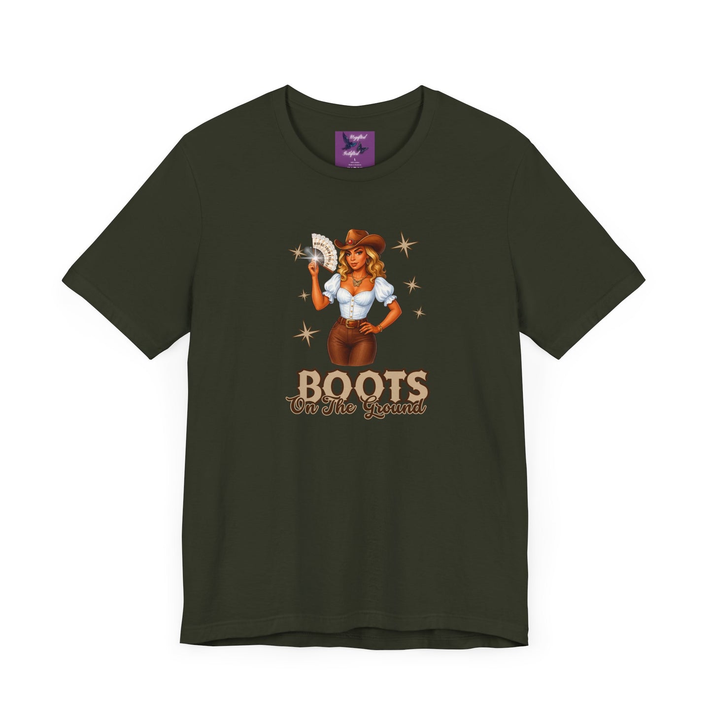 Inspirational Faith T-Shirt - Walk by Faith Not by Sight