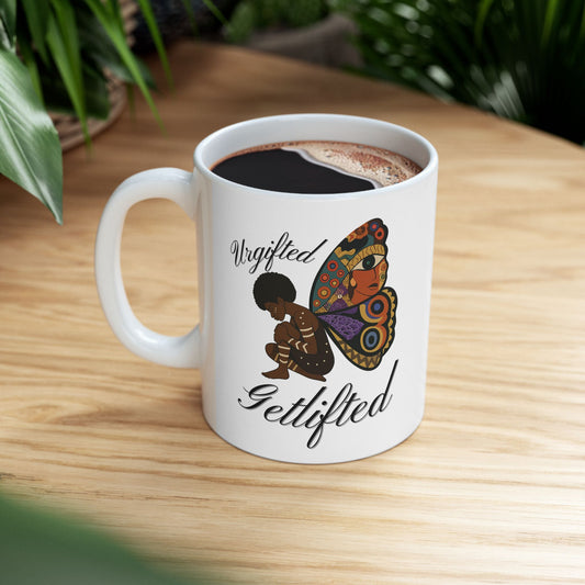 Colorful Artistic Ceramic Mug | Unique Gifts | Vibrant Artwork | Home Decor | Coffee Lover's Collection | Inspirational Drinkware