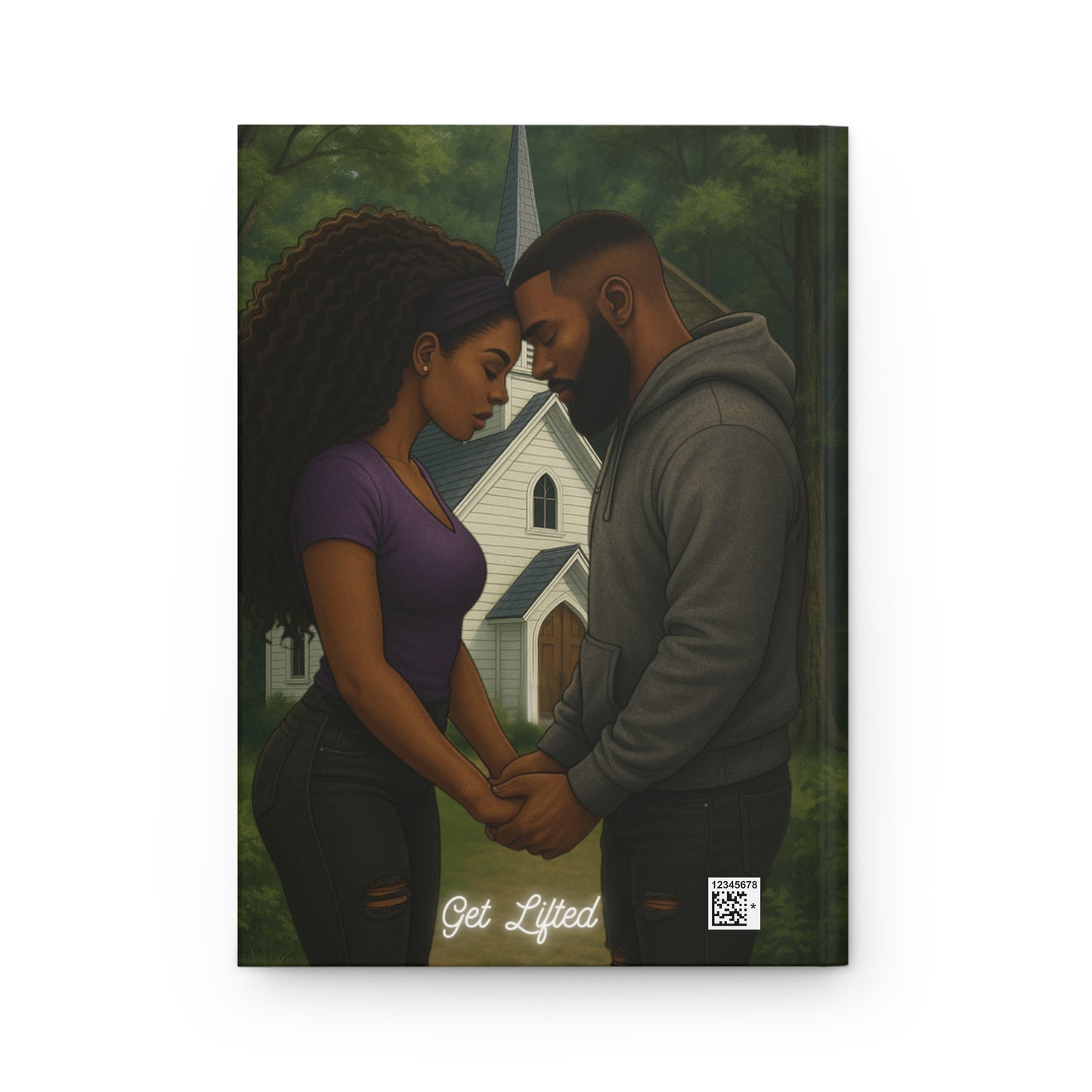Urban Love Hardcover Journal, Inspirational Journal for Couples, Relationship Notebook, Affirmation Diary, Gift for Him and Her