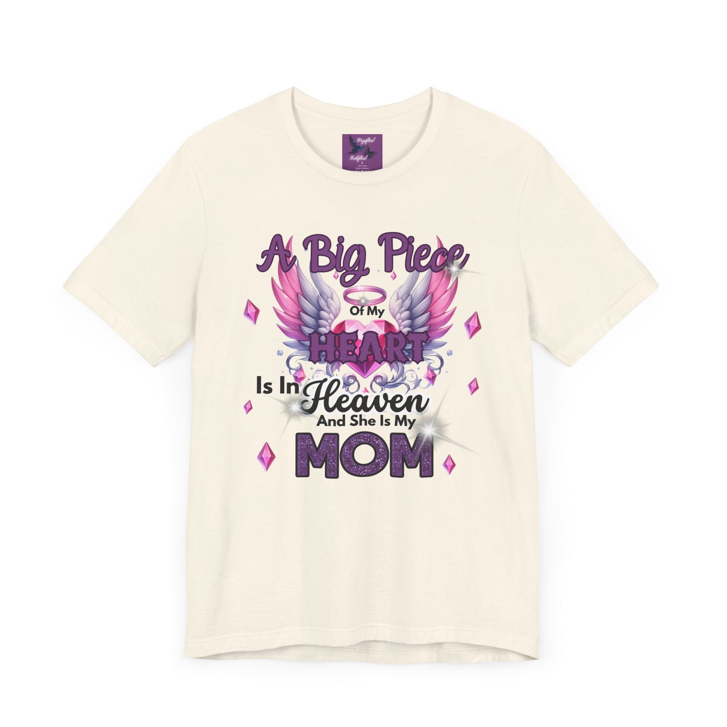 Memorial Heart Mom Tee - Short Sleeve T-Shirt