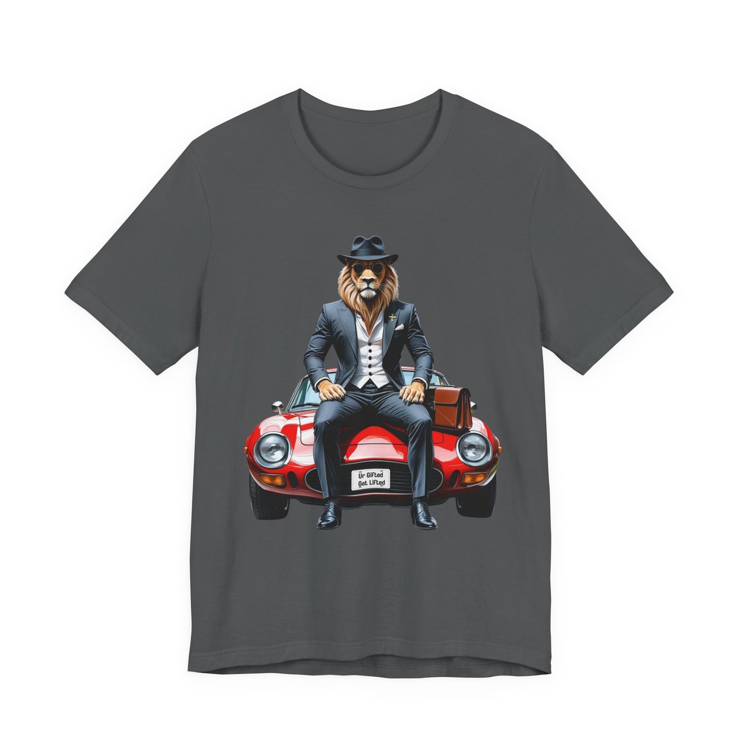 Cool Animal Gangster Tee, Unisex Graphic T-Shirt, Fun Retro Style Top, Gift for Animal Lovers, Unique Vintage Look Shirt