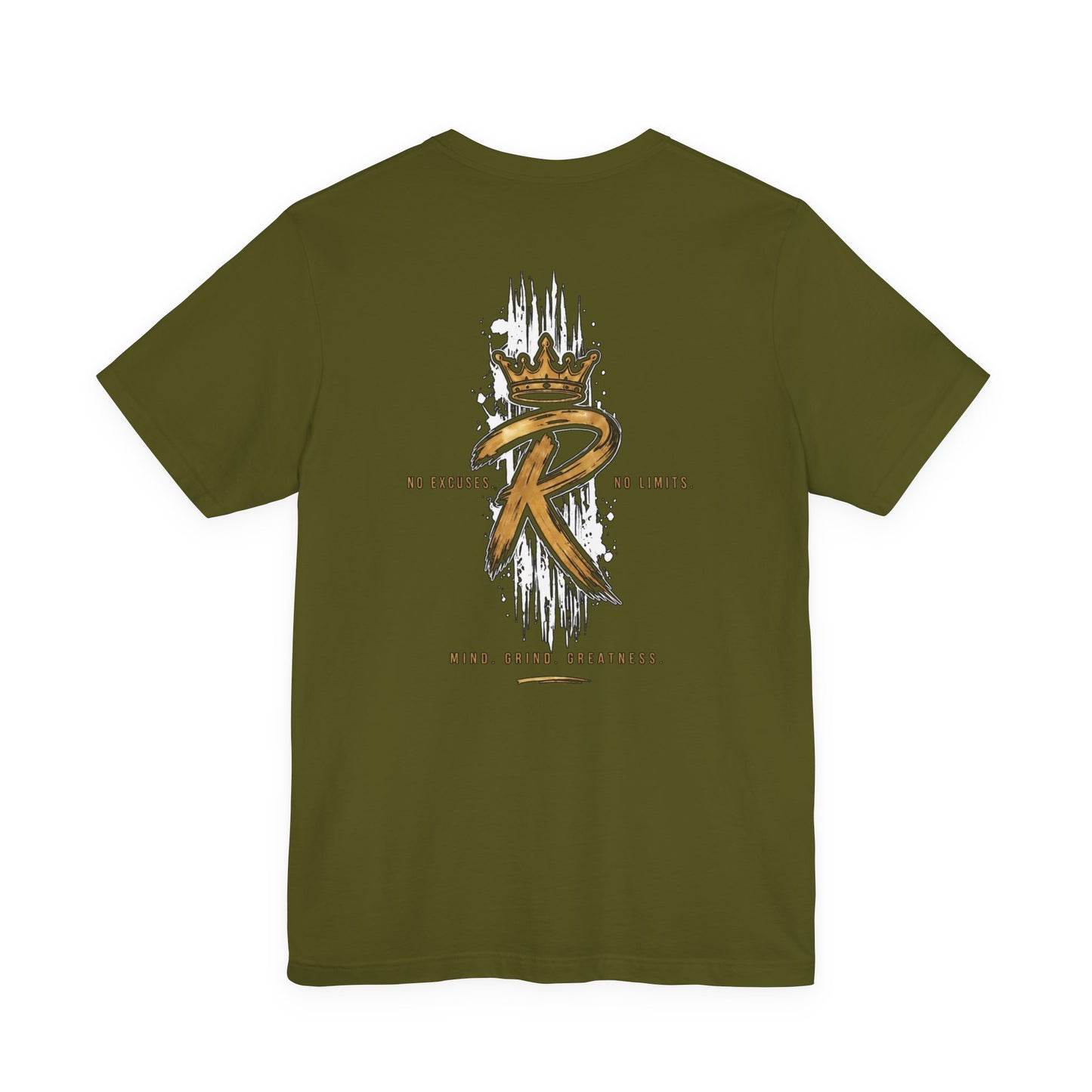 Relentless Lion Graphic Tee — Inspirational Athletic Short Sleeve Shirt