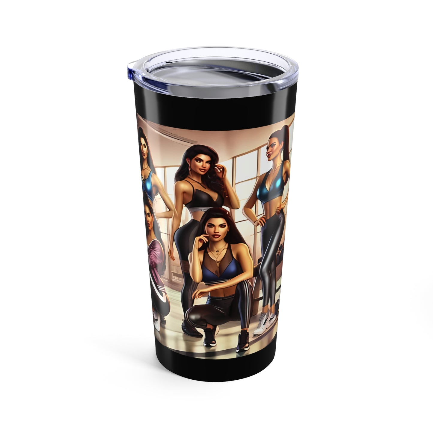 Empowering Fitness Tumbler 20oz - Stylish Workout Drinkware for Gym Lovers