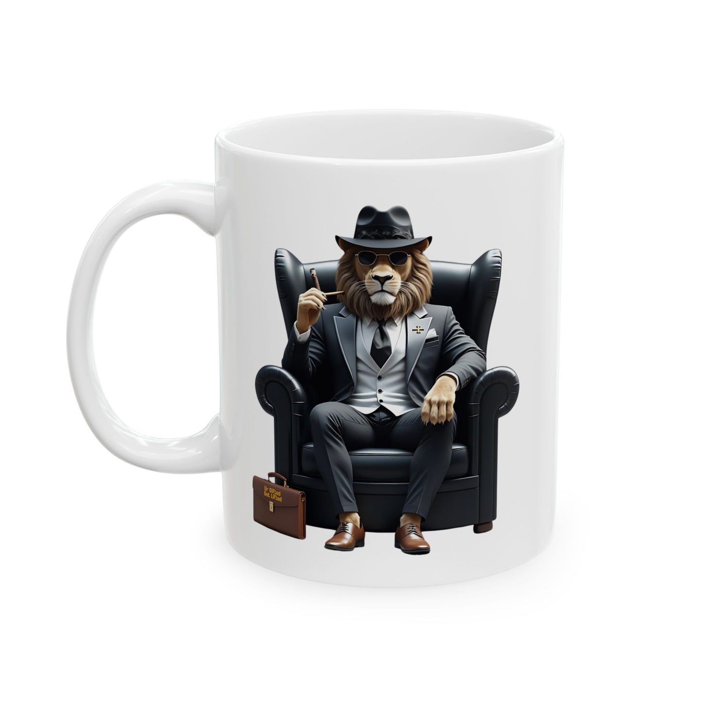 Cozy Ceramic Mug, Cute Coffee Cup, Gift for Cat Lovers, Fun Home Decor, Ideal for Birthdays, Holidays, Office Use