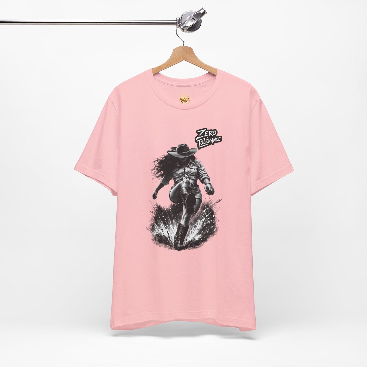 Cowgirl Graphic Tee - 'You're On Thin Ice' Retro Western Shirt
