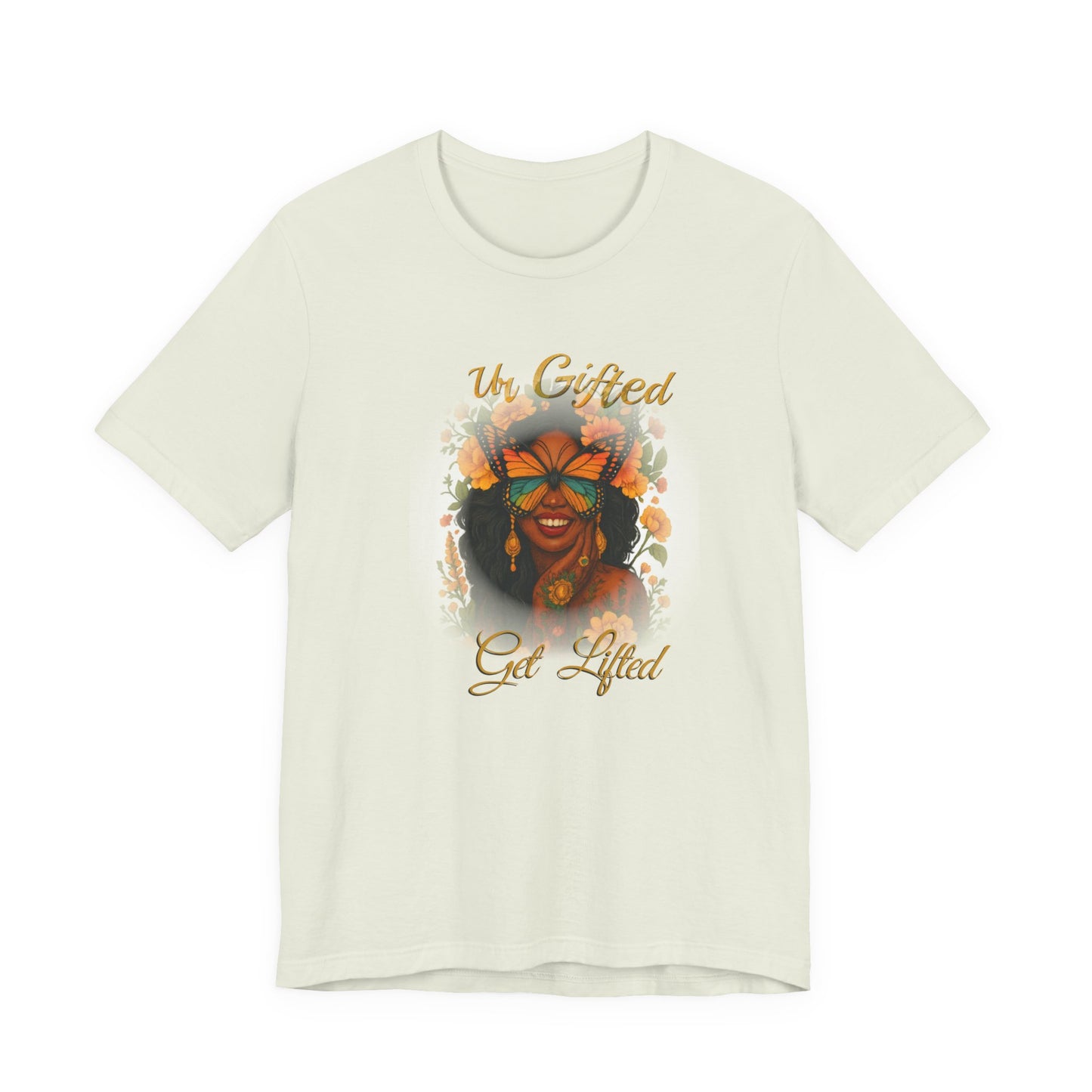 UR Gifted Unisex Tee, Uplifting T-Shirt, Casual Wear, Gift for Him/Her, Positive Vibes Tee