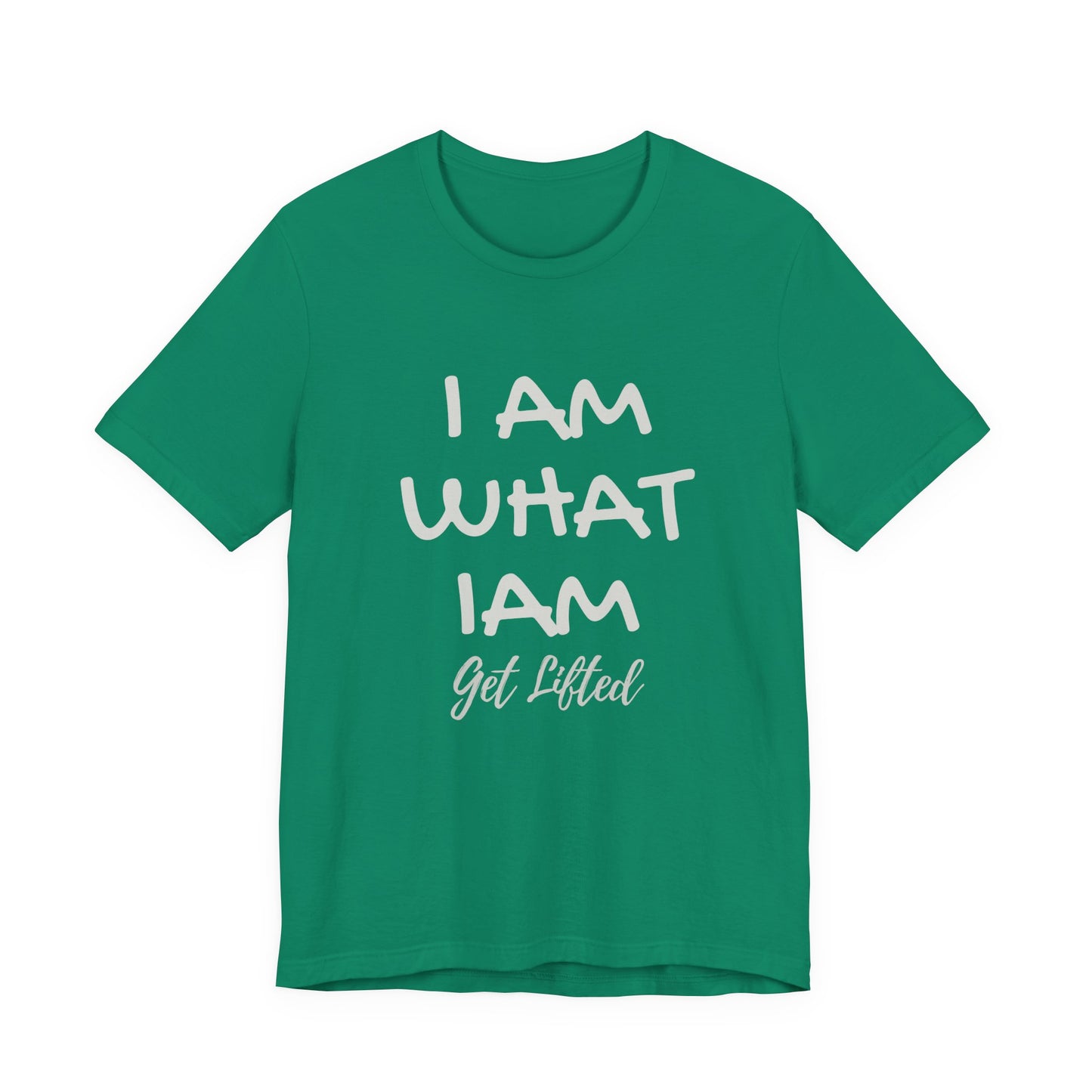 I Am What I Am Unisex Jersey Tee, Inspirational T-Shirt, Gift for Motivational Moments, Everyday Wear, Uplifting Apparel