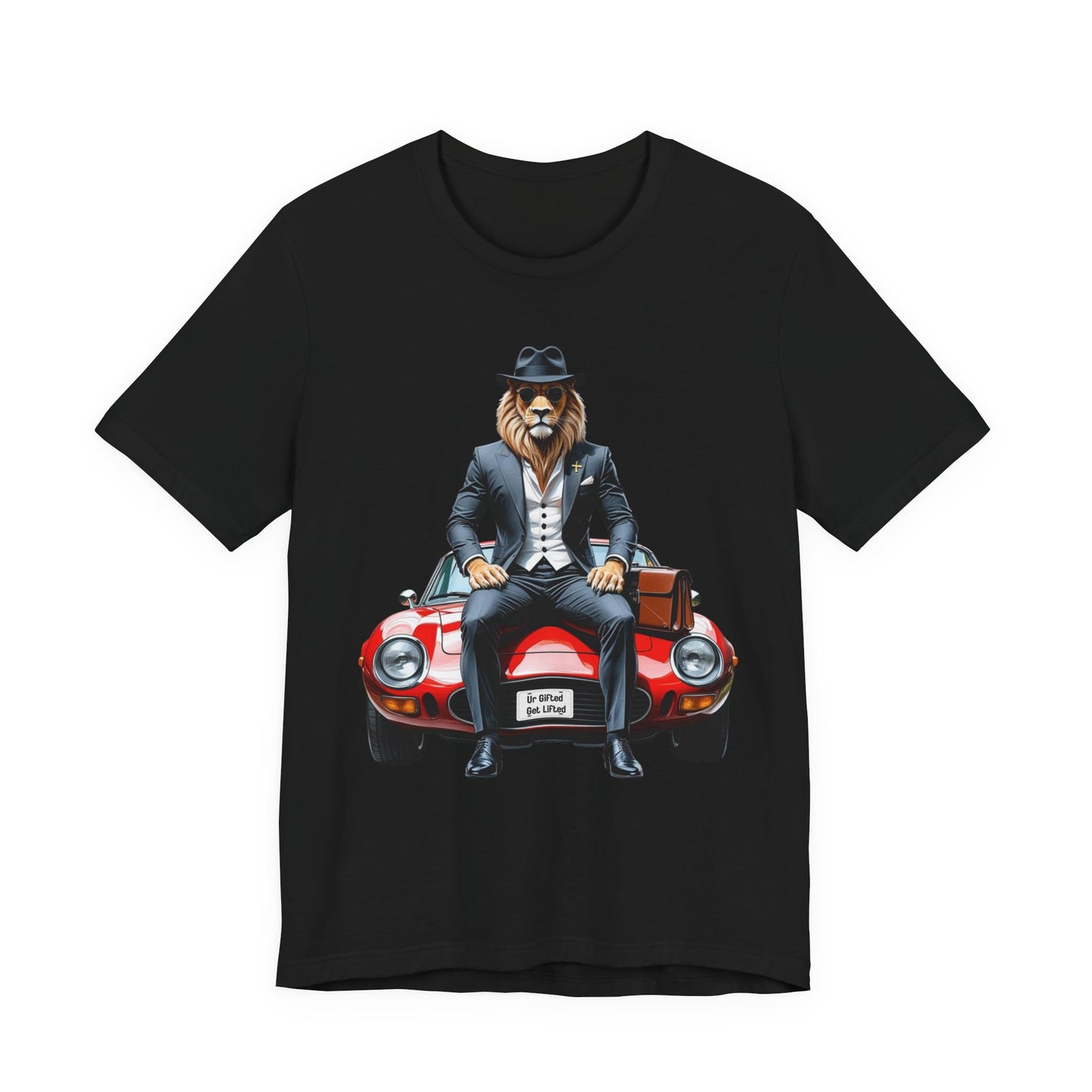Cool Animal Gangster Tee, Unisex Graphic T-Shirt, Fun Retro Style Top, Gift for Animal Lovers, Unique Vintage Look Shirt