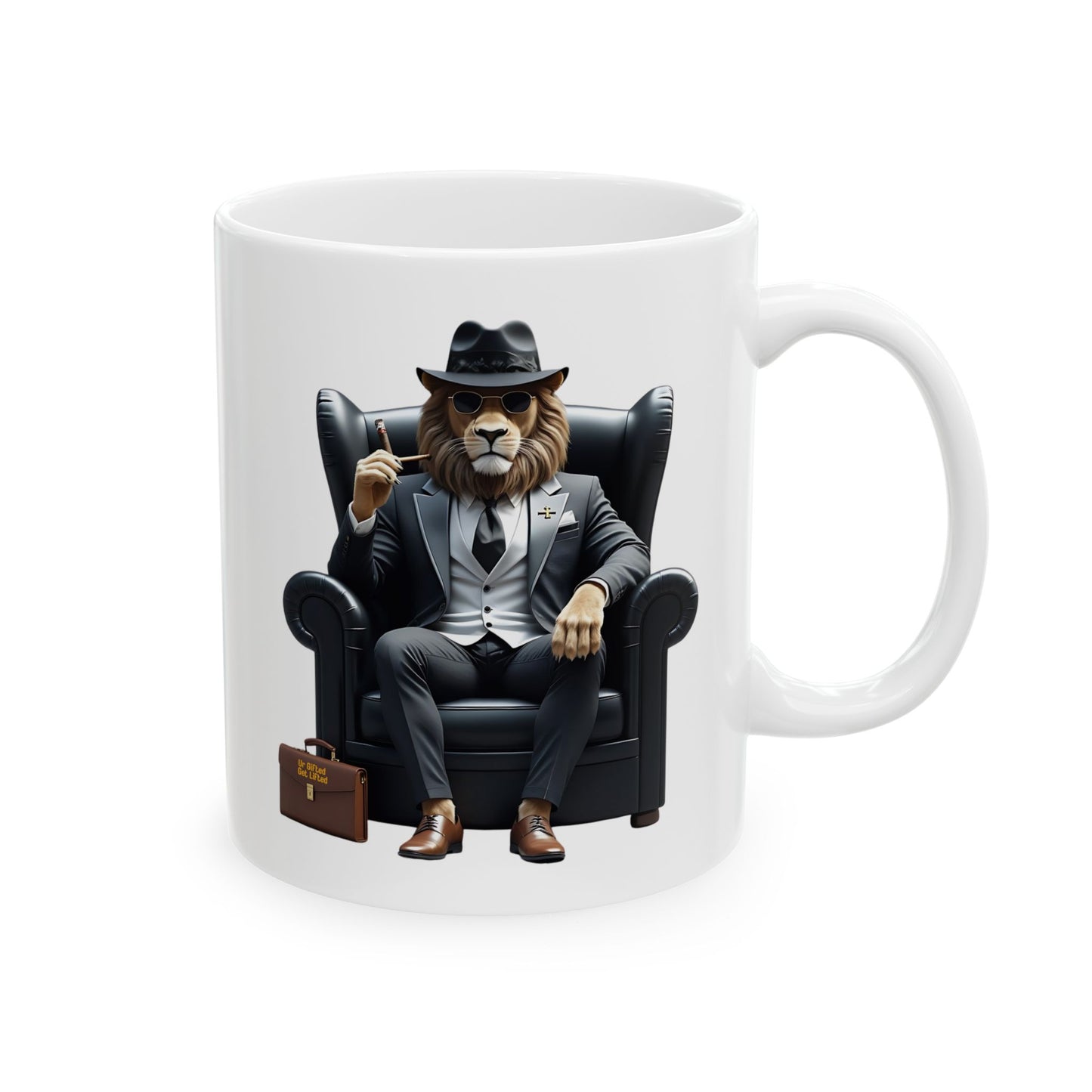 Cozy Ceramic Mug, Cute Coffee Cup, Gift for Cat Lovers, Fun Home Decor, Ideal for Birthdays, Holidays, Office Use