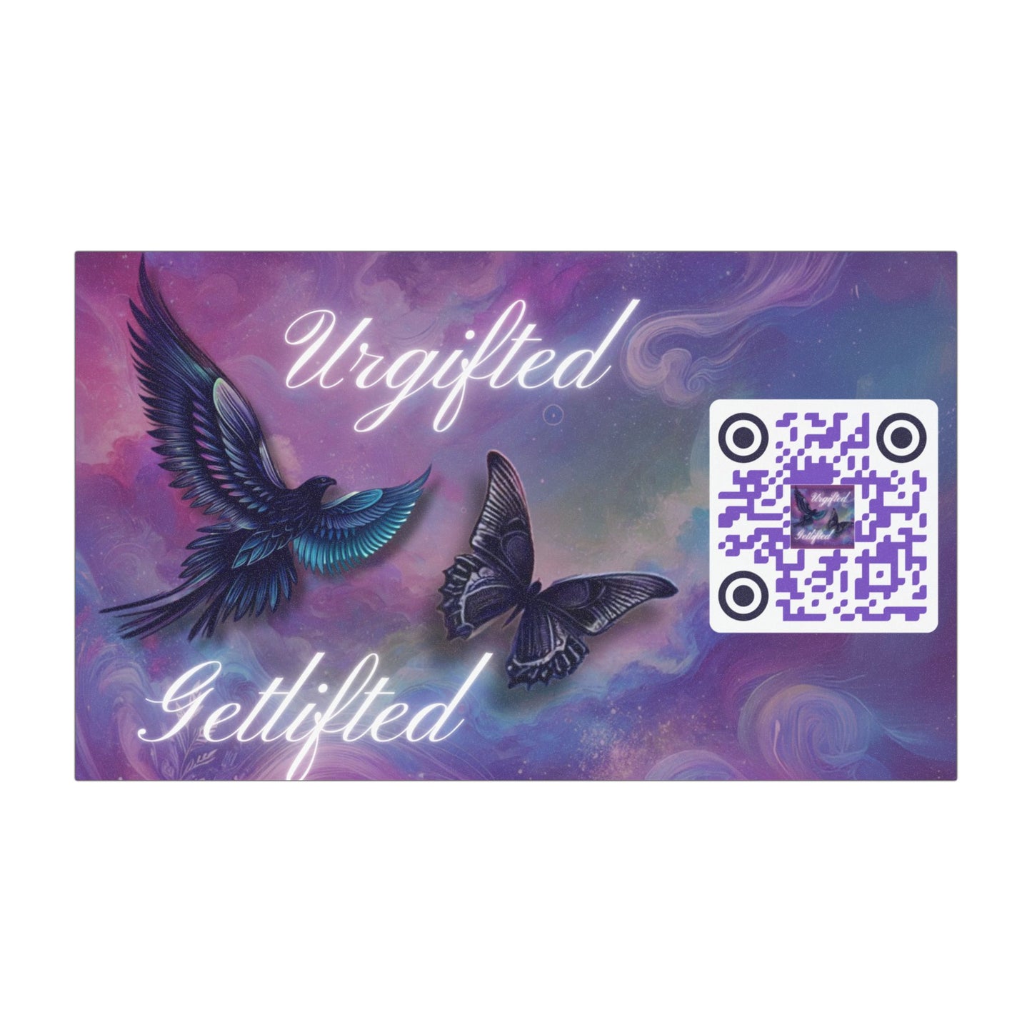 Urgifted Getlifted QR Code Car Magnets